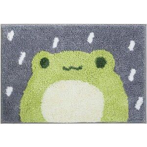 Bath Mat Cute Shower Rug, Luxury Shaggy High Absorbent and Anti Slip